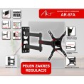 UCHWYT DO TV LCD/LED 17-42" 25KG AR-57A  ART reg.pion/poziom