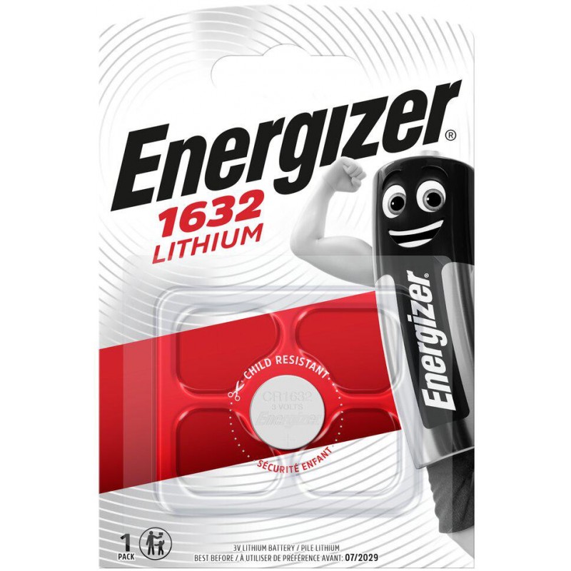Bateria CR1632 Energizer Lithium (blister 1 szt.)