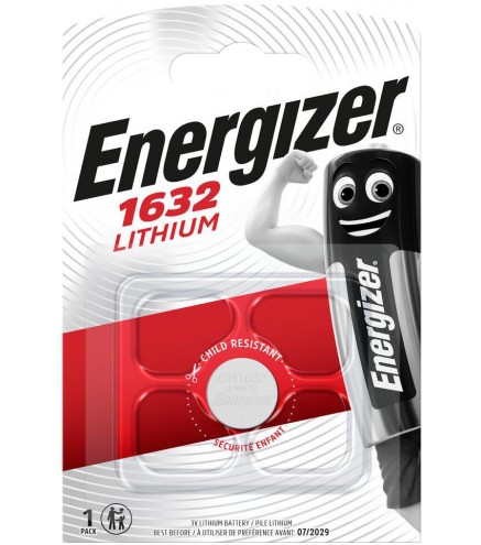 Bateria CR1632 Energizer Lithium (blister 1 szt.)