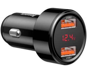 ŁADOWARKA SAMOCHODOWA Baseus Magic CCMLC20A-01 45W 6A 2x USB-A QC 3.0