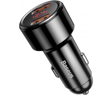 ŁADOWARKA SAMOCHODOWA Baseus Magic CCMLC20A-01 45W 6A 2x USB-A QC 3.0