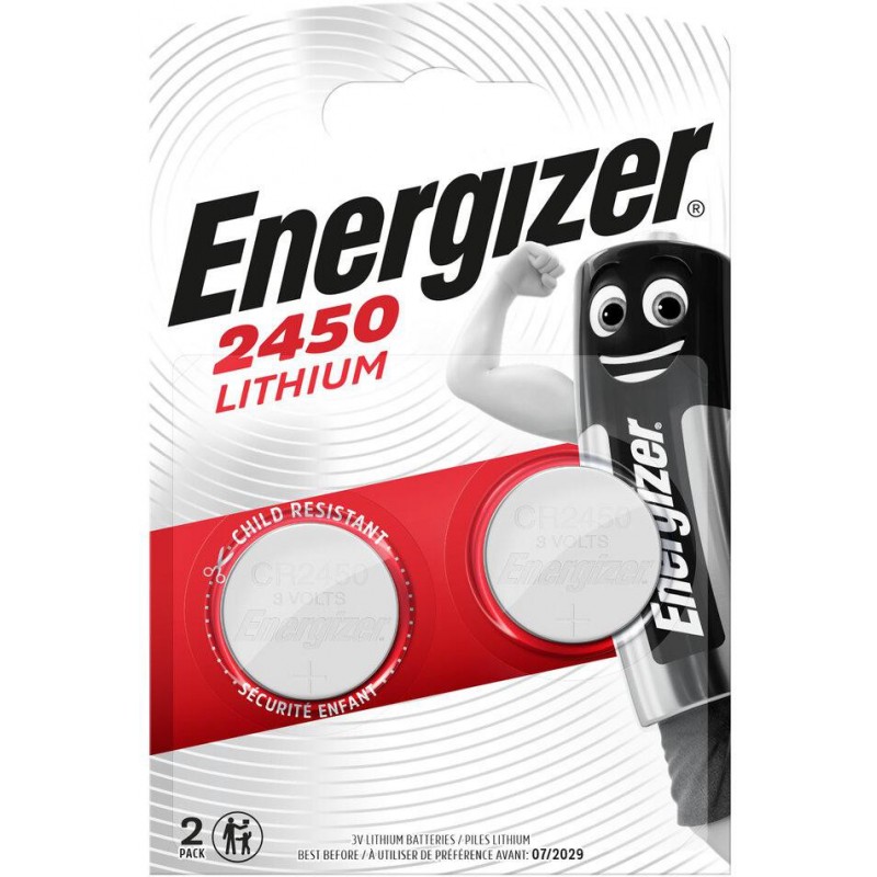 Bateria CR2450 Energizer Lithium (blister 2 szt.)