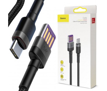 KABEL USB-A / USB-C Baseus Cafule CATKLF-PG1 100cm SuperCharge 40W 5A QC 3.0 W OPLOCIE