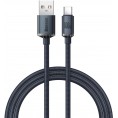 KABEL USB-A / USB-C Baseus Crystal CAJY000401 120cm 100W 6A QC 3.0 W OPLOCIE PREMIUM