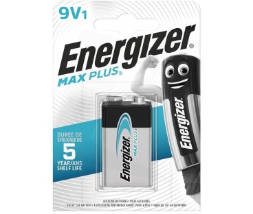 Bateria 6LR61 9 V Energizer Alcaline MAX Plus (blister 1 szt.)
