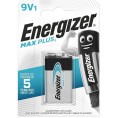 Bateria 6LR61 9 V Energizer Alcaline MAX Plus (blister 1 szt.)