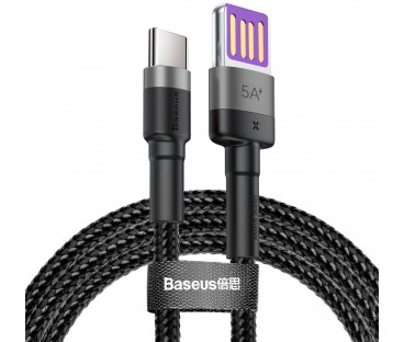 KABEL USB-A / USB-C Baseus Cafule CATKLF-PG1 100cm SuperCharge 40W 5A QC 3.0 W OPLOCIE