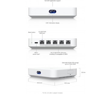 UBIQUITI UNIFI CLOUD GATEWAY MAX (UCG-MAX)