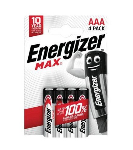 Bateria LR03 / AAA Energizer MAX (blister 4 szt.)