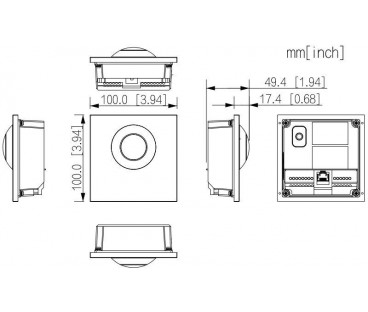 Moduł kamery Dahua VTO4202F-P-S3