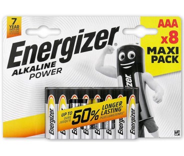 Bateria LR03 / AAA Energizer Alcaline Power (blister 8 szt.)