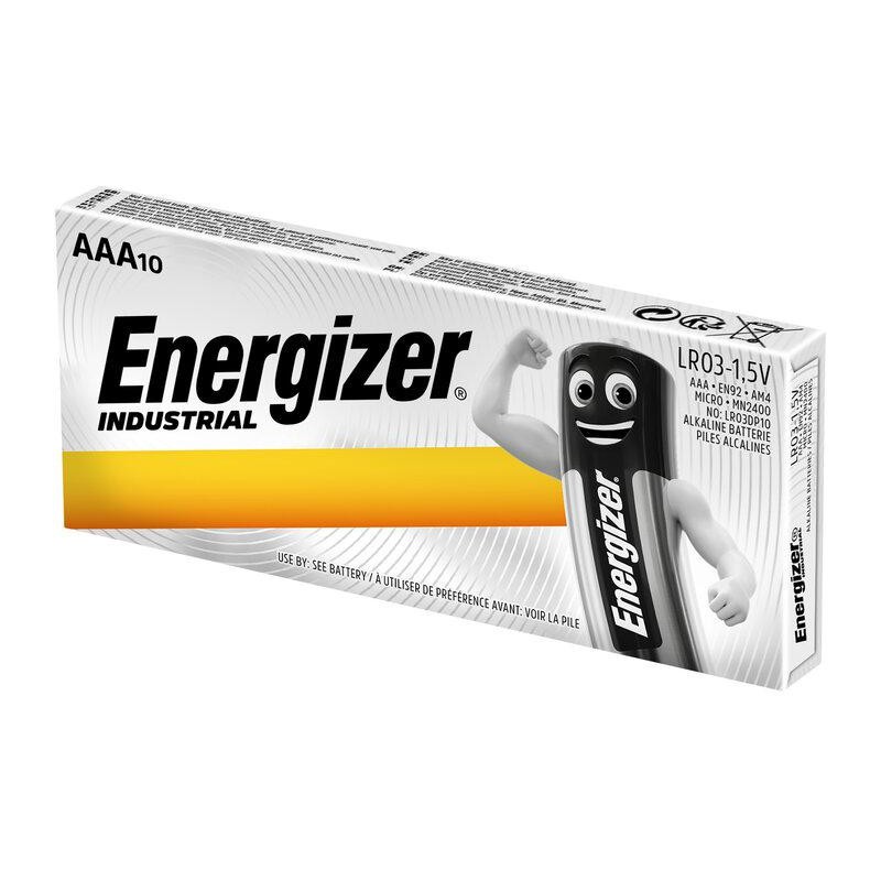 Bateria LR03 / AAA Energizer Industrial (box 10 szt.)