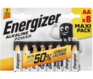 Bateria LR6 / AA Energizer Alcaline Power (blister 8 szt.)
