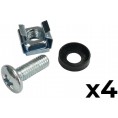 ADD‑RACK2U2 Adapter montażowy RACK 2U z otworowaniem cofnięty ATTE