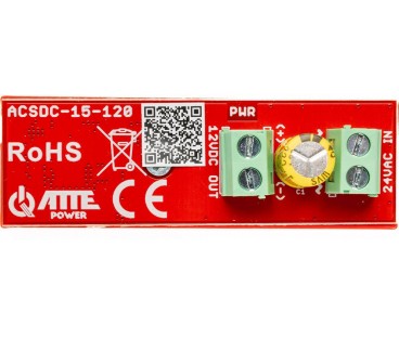 Przetwornica obniżająca napięcie 24VAC/12VDC ACSDC-15-120