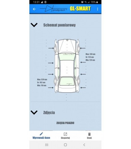 MIERNIK GRUBOŚCI LAKIERU GL-SMART-2