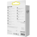 KABEL USB-C / Lightning iPhone Baseus Crystal CAJY000201 1.2m 20W PD Quick Charging CZARNY W OPLOCIE PREMIUM