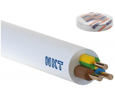 Przewód NKT YDY 3x2,5 żo 450/750V /100m/