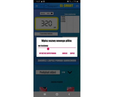 MIERNIK GRUBOŚCI LAKIERU GL-SMART-2