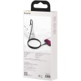 KABEL USB-C / Lightning iPhone Baseus Cafule CATLGD-A01 2m 20W PD Quick Charging CZARNY W OPLOCIE