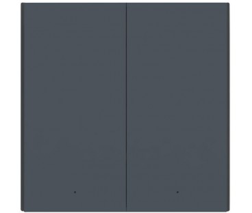 Aqara Smart Wall Switch H1 Szary podwójny bez przewodu neutralnego