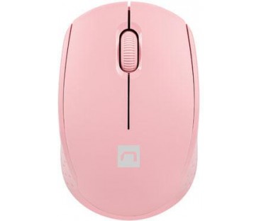 MYSZ NATEC STORK BEZPRZEWODOWA 1600DPI RÓŻOWA OPTYCZNA USB