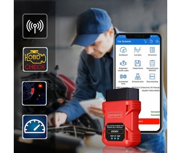 Interfejs Tester Skaner Diagnostyczny OBD2 ELM327 VDiagX V016 Zenwire