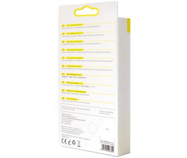 KABEL USB-A / Lightning iPhone Baseus Cafule CALKLF-RG1 300cm Apple 2A CZARNO-SZARY W OPLOCIE