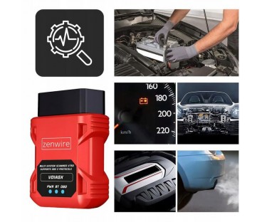 Interfejs Tester Skaner Diagnostyczny OBD2 ELM327 VDiagX V016 Zenwire