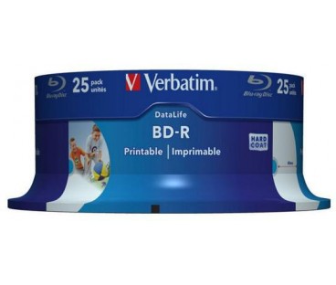 Płyty Blu-Ray Verbatim BD-R SL Hard Coat 25GB (25szt.)