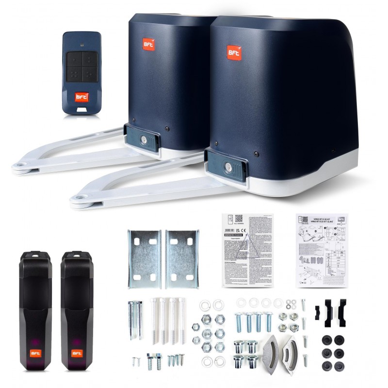 Zestaw BFT VIRGO SMART BT B20 KIT do bram dwuskrzydłowych