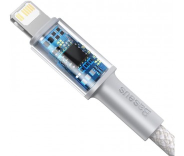 KABEL USB-C / Lightning iPhone Baseus Cafule CATLGD-02 1m 20W PD Quick Charging BIAŁY W OPLOCIE
