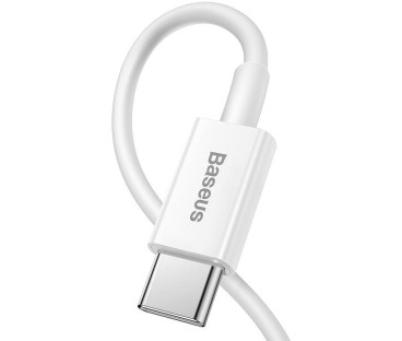 KABEL USB-C / Lightning iPhone Baseus Superior CATLYS-A02 1m 20W PD Quick Charging BIAŁY PREMIUM