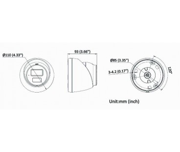 KAMERA IP HIKVISION DS-2CD1383G2-LIUF 2.8mm PL