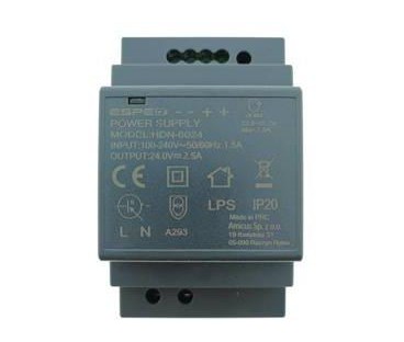 ZASILACZ IMPULSOWY NA SZYNĘ DIN ESPE HDN-10024 24V/100W/3.8A