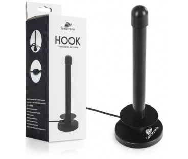 Antena magnetyczna DVB-T2 Spacetronik Hook TV USB 30dB Double Power
