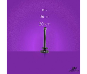 Antena magnetyczna DVB-T2 Spacetronik Hook TV USB 30dB Double Power