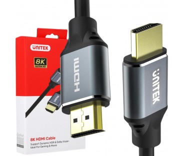Kabel HDMI Unitek C137W 2.1 8K, UHD, 1,5m