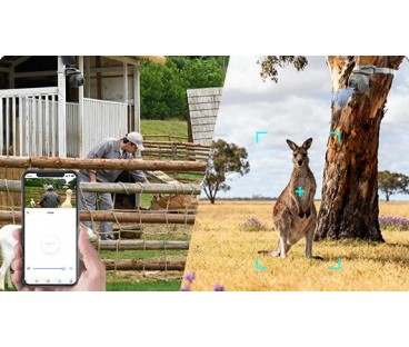 Kamera IP Ezviz EB8 PRO 4G Ranger Kit 8MP z panelem słonecznym 8W 4G Wi-Fi moro