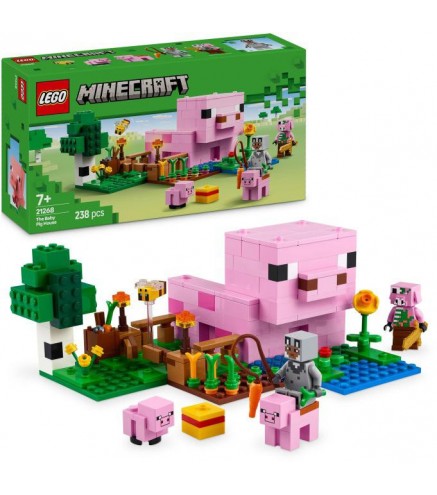 Klocki LEGO Minecraft 21268 - Dom prosiaczka