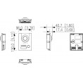 Stacja bramowa Dahua VTO2202F-P-S3