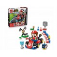 Klocki LEGO Super Mario 72043 - Mario Kart: Interaktywna figurka LEGO Mario i Standard Kart