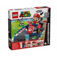 Klocki LEGO Super Mario 72043 - Mario Kart: Interaktywna figurka LEGO Mario i Standard Kart