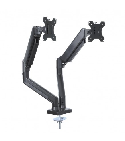 Uchwyt biurkowy na 2 Monitory 13-32" UM-116 Wspomaganie gazowe 2-9kg