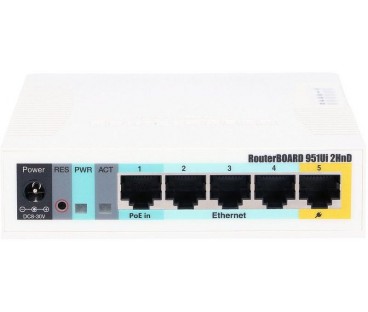 MIKROTIK ROUTERBOARD RB951Ui-2HnD