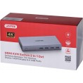 Przełącznik KVM Unitek V307A 4K HDMI 2.0 2w1