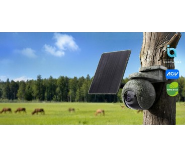 Kamera IP Ezviz EB8 PRO 4G Ranger Kit 8MP z panelem słonecznym 8W 4G Wi-Fi moro