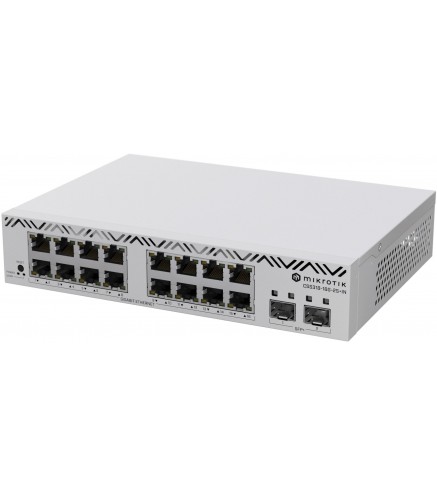 MIKROTIK ROUTERBOARD CSS318-16G-2S+IN Niezarządzalny | Alarmista.pl