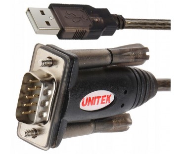 Adapter Unitek Y-105 przejściówka USB na RS-232