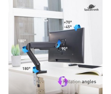 Uchwyt biurkowy Spacetronik SPA-G110 na monitor 17"-32"